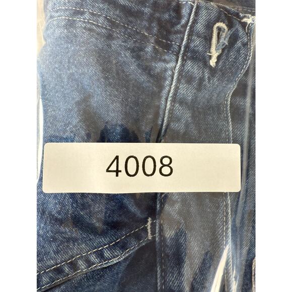 Carhartt Size 34x34 Denim Jeans Casual Pants Blue Button Zip Pocket Straight Leg - Picture 11 of 11